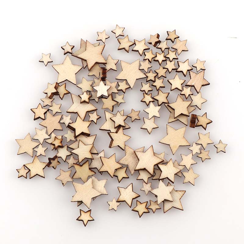 Embellishments For Scrapbooking - 100 pçs tamanho diy pentagrama de