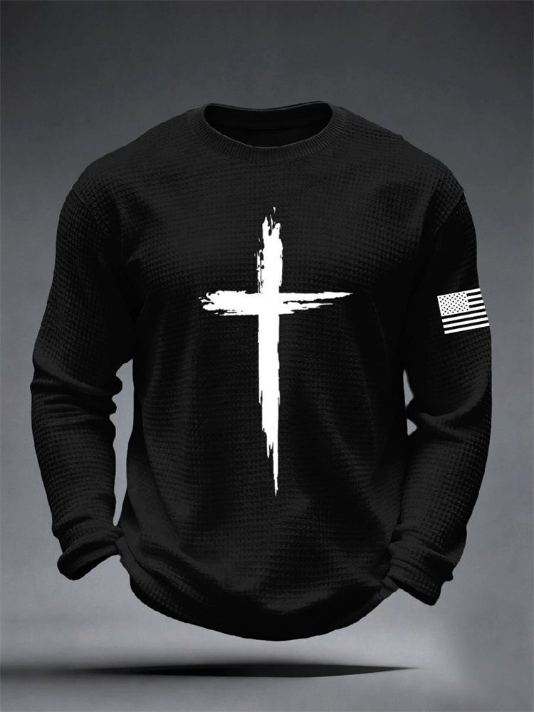 Nova camiseta de manga comprid - Embellish Knit avaliação e preço