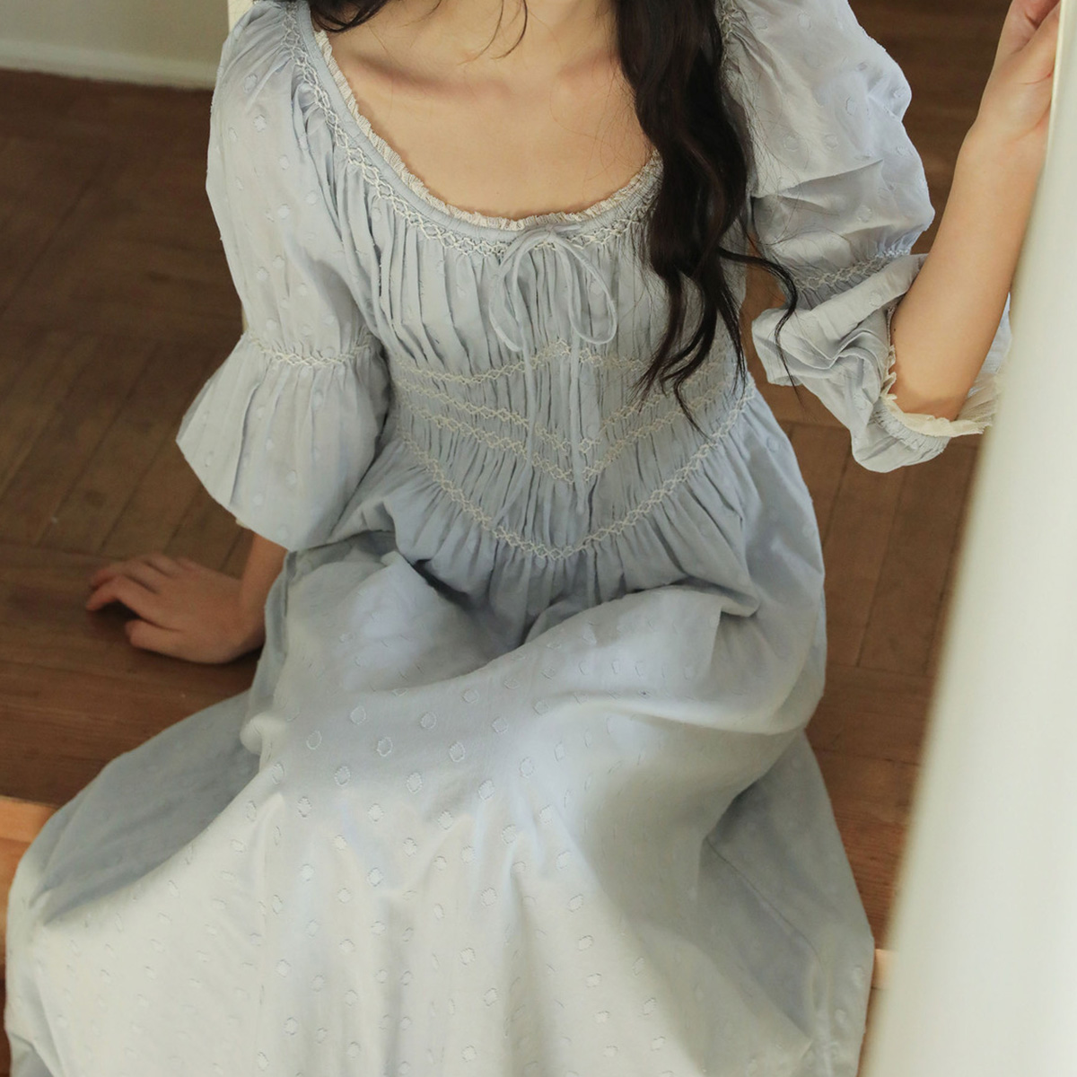 Vestido Longo Vintage Francês  - Embellish Knit avaliação e preço